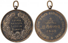 MEDAGLIE - CITTA' - Cremona - Medaglia 1902 - Comitato delle Signore AE Ø 35
BB+
