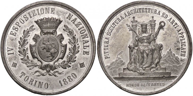 MEDAGLIE - CITTA' - Torino - Medaglia 1880 - IV Esposizione Nazionale ZI Opus: E...