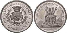 MEDAGLIE - CITTA' - Torino - Medaglia 1880 - IV Esposizione Nazionale ZI Opus: Eisel Ø 52
SPL
