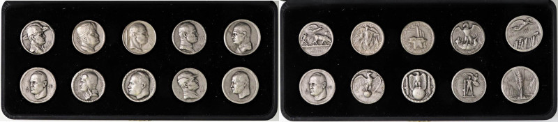 MEDAGLIE - PERSONAGGI - Benito Mussolini (1883-1945) - Medaglia MB Ø 28 Una meda...