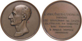 MEDAGLIE - PERSONAGGI - Neri Corsini (diplomatico e politico, primo ministro del Granducato di Toscana) (1771-1845) - Medaglia 1846 AE Ø 54
BB-SPL