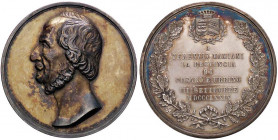 MEDAGLIE - PERSONAGGI - Terenzio Mamiani (filosofo e politico) (1799-1885) - Medaglia 1879 AG Ø 45
bello SPL
