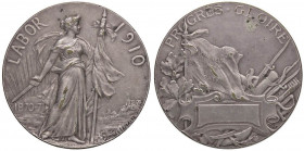 MEDAGLIE ESTERE - FRANCIA - Terza Repubblica (1870-1940) - Medaglia 1910 AE argentato Opus: Lemaire Ø 50 BRONE sul bordo
BRONE sul bordo
BB-SPL