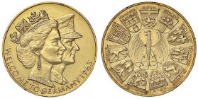 MEDAGLIE ESTERE - GERMANIA - Repubblica Federale (1949) - Medaglia 1965 (AU g. 14) Ø 25AU900 Colpetto
AU900 - Colpetto
BB-SPL