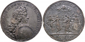 MEDAGLIE ESTERE - GRAN BRETAGNA - Guglielmo III (1694-1702) - Medaglia 1696 R PB Ø 57
BB