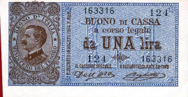 CARTAMONETA - BUONI DI CASSA - Vittorio Emanuele III (1900-1943) - Lira 21/09/1914 - Serie 41-160 Alfa 11; Lireuro 3B Dell'Ara/Righetti
Dell'Ara/Righ...