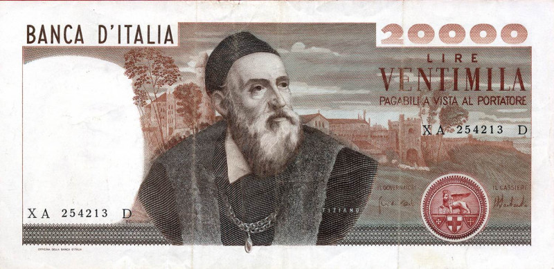 CARTAMONETA - BANCA d'ITALIA - Repubblica Italiana (monetazione in lire) (1946-2...