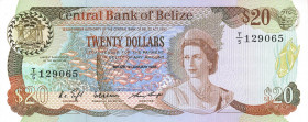 CARTAMONETA ESTERA - BELIZE - Elisabetta II (1952) - 20 Dollari 01/01/1986 Pick 49
FDS