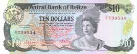 CARTAMONETA ESTERA - BELIZE - Elisabetta II (1952) - 10 Dollari 01/07/1983 Pick 44
FDS