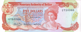 CARTAMONETA ESTERA - BELIZE - Elisabetta II (1952) - 5 Dollari 01/06/1980 Pick 39 Macchiolina nell'ovale
Macchiolina nell'ovale
qFDS