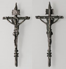 VARIE - Articoli religiosi Croce in AG del XVIII secolo, mm 45x102, gr. 24,63
Buono