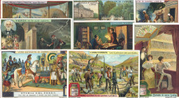 VARIE - Figurine Lotto di 42 carte diverse della pubblicità Liebig
Ottimo
