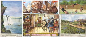 VARIE - Figurine Lotto di 43 carte diverse della pubblicità Liebig
Ottimo