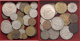 LOTTI - Estere AFRICA - Lotto di 46 monete, 2 in AG
BB÷qFDC