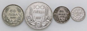 LOTTI - Estere BULGARIA - Lotto di 4 monete
qBB÷qSPL