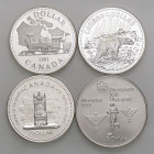 LOTTI - Estere CANADA - 20 dollari 1975, dollaro 1977-1980-1981 Lotto di 4 monete
Lotto di 4 monete
FDC