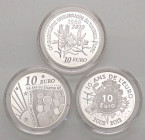 LOTTI - Estere FRANCIA - Lotto di 3 monete da 10 euro
FS