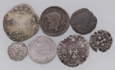 LOTTI - Estere FRANCIA - Lotto di 7 monete
B÷MB+