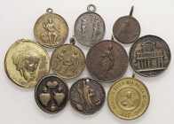 LOTTI - Medaglie RELIGIOSE - Lotto di 10 medaglie
MB÷BB