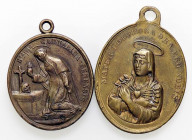 LOTTI - Medaglie RELIGIOSE - Santa Caterina e Santa Maria Dolorosa Lotto di 2 medaglie
Lotto di 2 medaglie
med. BB
