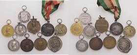 LOTTI - Medaglie VARIE - Lotto di 10 medaglie nominative
BB÷SPL