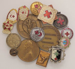 LOTTI - Medaglie VARIE - Lotto di 15 tra medaglie e distintivi della croce rossa
Ottimo