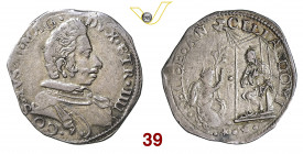 FIRENZE COSIMO II DE' MEDICI (1608-1620) Giulio s.d. MIR 271 Ag g 3,03 • Patina di monetiere; esemplare di apprezzabile conservazione, per il tipo di ...