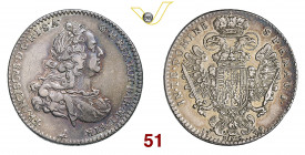 FIRENZE FRANCESCO II DI LORENA (1737-1765) Francescone da 10 Paoli 1749 MIR 362/5 Ag g 27,38 • Patina di monetiere e bel metallo brillante BB÷SPL