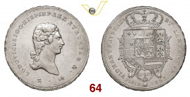 FIRENZE LUDOVICO I DI BORBONE (1801-1803) Francescone da 10 Paoli 1803 MIR 415/6 Ag g 27,18 SPL/q.FDC