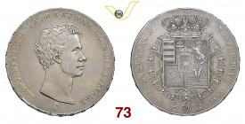 FIRENZE LEOPOLDO II DE' MEDICI (1824-1859) Francescone da 10 Paoli 1830 MIR 447 Ag g 27,21 BB/SPL