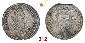 PISA COSIMO II DE' MEDICI (1608-1621) Tallero 1618 MIR 448/9 Ag g 28,39 • Al D/ screpolature BB/q.SPL