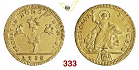 ROMA PIO VI (1775-1799) Doppia 1788 Munt. 4a Au g 5,49 SPL