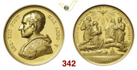 ROMA LEONE XIII (1878-1903) Medaglia "canonizzazioni del 1881" 1882 V Ba. E928 Au g 54,8 mm 44 q.FDC/proof