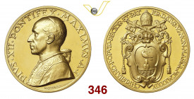 ROMA PIO XII (1929-1938) Medaglia "elezione al pontificato" 1939 I Ba. E939 Au g 55,5 mm 44 • Solo 30 esemplari coniati FDC/proof