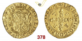 EMANUELE FILIBERTO (1553-1580) Scudo d'oro 1562 Chambery MIR 496 Au g 3,34 • Di notevole conservazione per il tipo di moneta q.FDC
