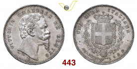 VITTORIO EMANUELE II, Re Eletto (1859-1861) 1 Lira 1860 Firenze Pagani 441a Ag g 5,00 FDC