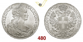 VITTORIO EMANUELE III - monetazione per l'Eritrea (1900-1946) Tallero 1918 Roma Pagani 956 MIR 1173a Ag g 28,10 q.FDC