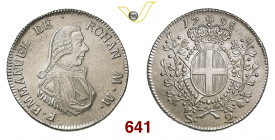 MALTA EMMANUEL DE ROHAN (1775-1797) 2 Scudi 1796 La Valletta Restelli-Sammut 33 Ag g 24,16 • Moneta rara in questa conservazione SPL
