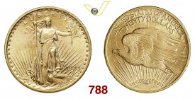 @ U.S.A. 20 Dollari 1923 Philadelphia Au g 33,46