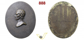 1800 - Bonaparte Primo Console Br. 83 BIS - cliché ovale Opus manca mm 60 x 49 Æ ovale SPL