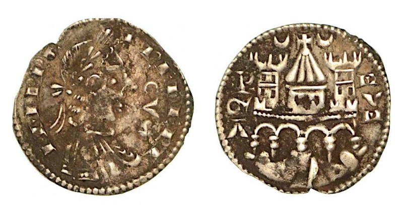 BERGAMO. Comune, a nome di Federico II (1194-1250). Grosso da 4 denari, anni 123...