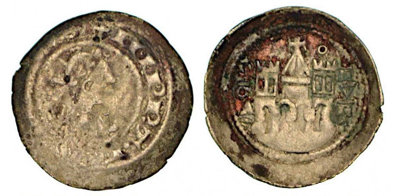 BERGAMO. Comune, a nome di Federico II (1194-1250). Denaro scodellato, anni 1236...