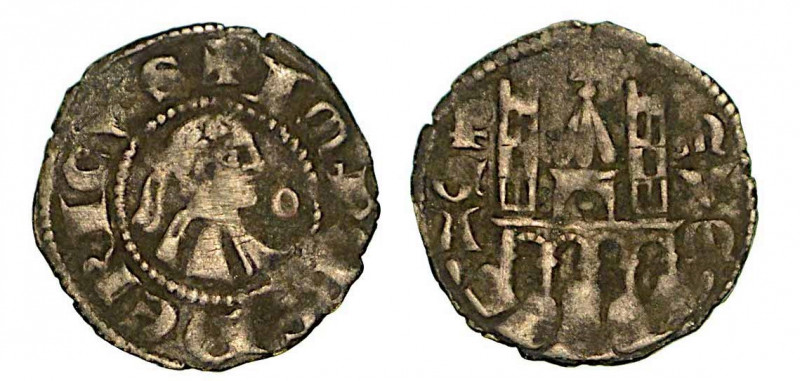 BERGAMO. Comune, a nome di Federico II (1194-1250). Denaro planeto, anni 1270-12...