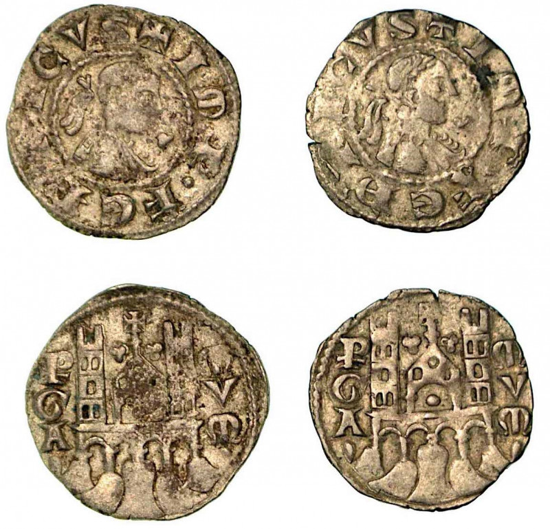 BERGAMO. Comune, a nome di Federico II (1194-1250). Lotto di due esemplari. Dena...