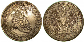 AUSTRIA. Leopold I, 1657-1705. 2 Thaler s.d. zecca di Hall. Busto a d. R/ Aquila coronata. KM# 1120.2. Arg. g. 56,5. q.SPL

Esemplare particolarment...
