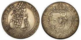 AUSTRIA. Leopold I, 1657–1705. Thaler 1704. Busto a d. R/ Stemma coronato. KM# 1303.4. Arg. g. 28,31. SPL