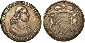 BELGIO. LIEGI. Maximilian Heinrich von Bayern, 1650-1688. Ducatone 1666. Busto a d. R/ Stemma coronato. KM# 84. Arg. g. 32,06. MB/BB