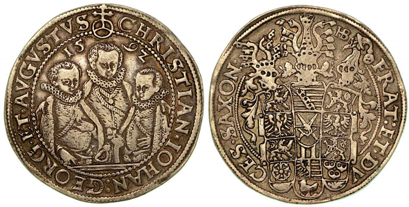 GERMANIA - SASSONIA ALBERTINA. Christian II, Johann George e August, 1591-1611. ...