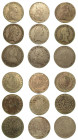GERMANIA - SASSONIA ALBERTINA. Lotto di nove monete. Friedrich Augustus III, 1763-1806. Thaler 1764 (MB/BB) - 1768 x 2 esemplari (B/MB; MB/BB) - 1775 ...