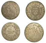 SVIZZERA. Lotto di due monete. San Gallo, Tallero 1780 (B/MB). Basilea, Tallero 1765 (B/MB) KM# 34-169.. Esemplari in argento.